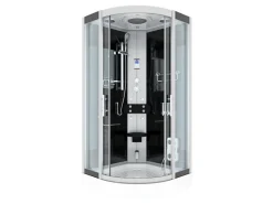 AcquaVapore Dampfdusche Duschtempel Sauna Dusche Duschkabine D46-13T2-EC 90x90