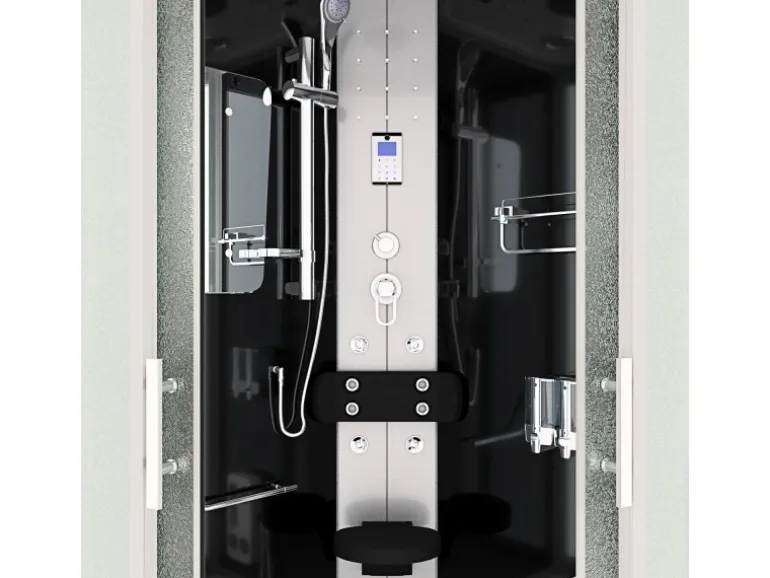 AcquaVapore Dampfdusche Duschtempel Sauna Dusche Duschkabine D46-23M2 100x100