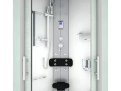 AcquaVapore Dampfdusche Duschtempel Sauna Dusche Duschkabine D46-00M2 80x80