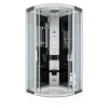 AcquaVapore Dampfdusche Duschtempel Sauna Dusche Duschkabine D46-03T2 80x80