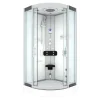 AcquaVapore Dampfdusche Duschtempel Sauna Dusche Duschkabine D46-20T2 100x100
