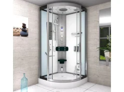 AcquaVapore Dampfdusche Duschtempel Sauna Dusche Duschkabine D46-00T2-EC 80x80