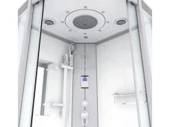 AcquaVapore Dampfdusche Duschtempel Sauna Dusche Duschkabine D46-00T2-EC 80x80