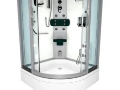 AcquaVapore Dampfdusche Duschtempel Sauna Dusche Duschkabine D46-50T2-EC 90x90