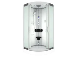 AcquaVapore Dampfdusche Duschtempel Sauna Dusche Duschkabine D46-10M2 90x90