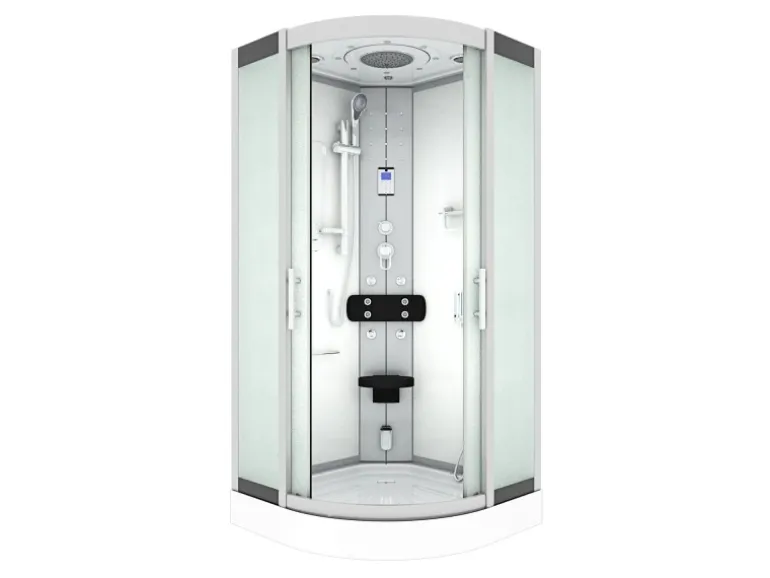 AcquaVapore Dampfdusche Duschtempel Sauna Dusche Duschkabine D46-10M2 90x90