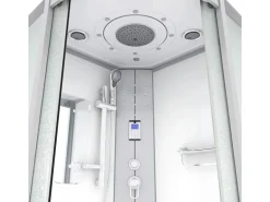 AcquaVapore Dampfdusche Duschtempel Sauna Dusche Duschkabine D46-10M2 90x90