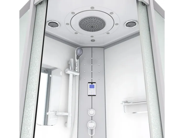 AcquaVapore Dampfdusche Duschtempel Sauna Dusche Duschkabine D46-10M2 90x90