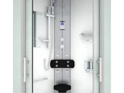 AcquaVapore Dampfdusche Duschtempel Sauna Dusche Duschkabine D46-10M2 90x90