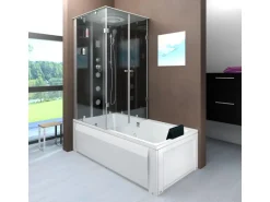 AcquaVapore Dusche Wanne Kombination K05-R31-EC Duschkabine 90x180