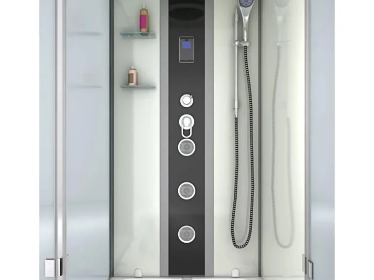 AcquaVapore Dusche Wanne Kombination K05-R01-EC Duschkabine 90x180