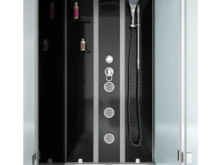 AcquaVapore Dusche Wanne Kombination K05-L30-EC Duschkabine 180x90