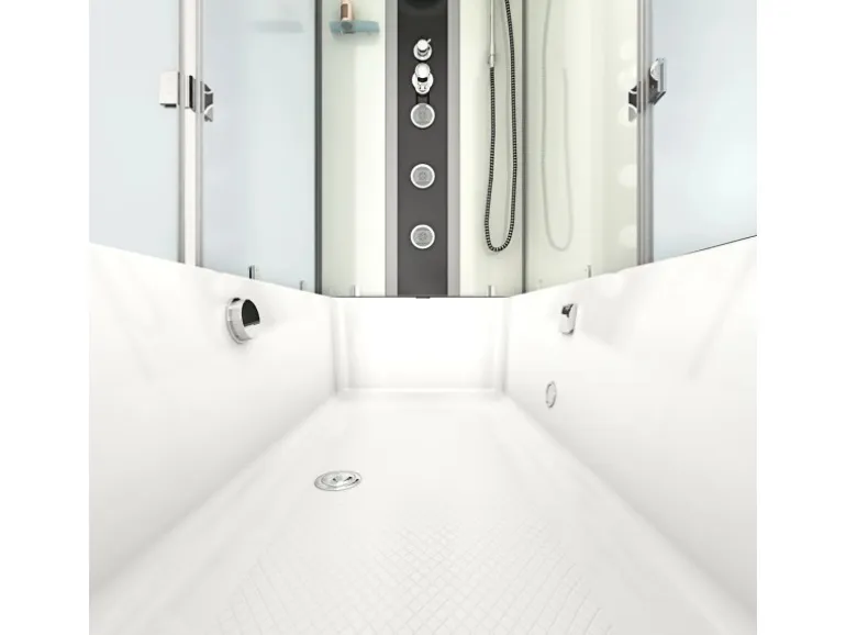 AcquaVapore Dusche Wanne Kombination K05-R01 Duschkabine 90x180