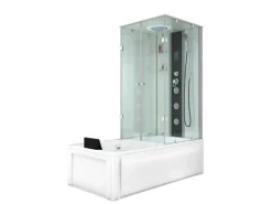 AcquaVapore Dusche Wanne Kombination K05-L01 Duschkabine 180x90