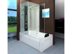 AcquaVapore Dusche Wanne Kombination K05-R00 Duschkabine 90x180