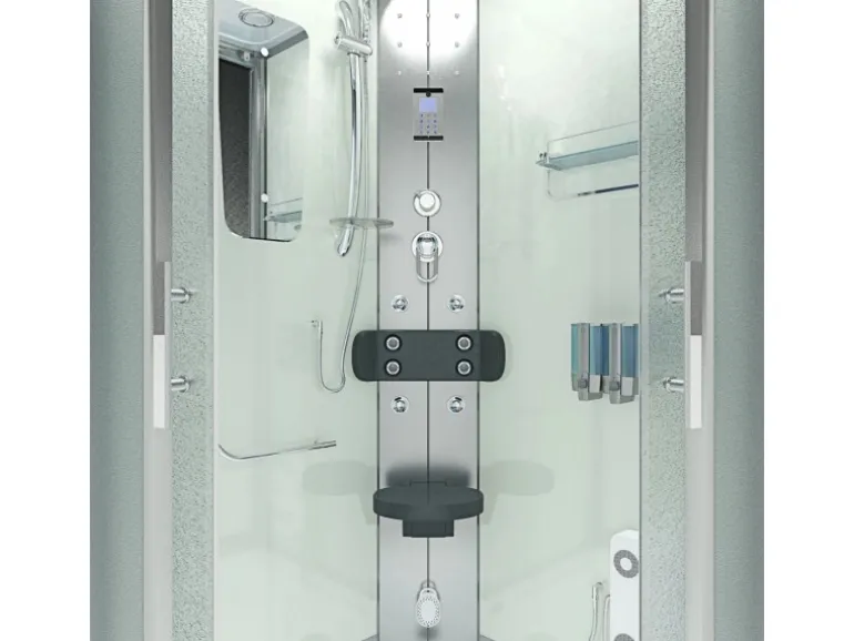 AcquaVapore Duschkabine Dusche D46-60M0-EC Komplettdusche Fertigdusche 100x100