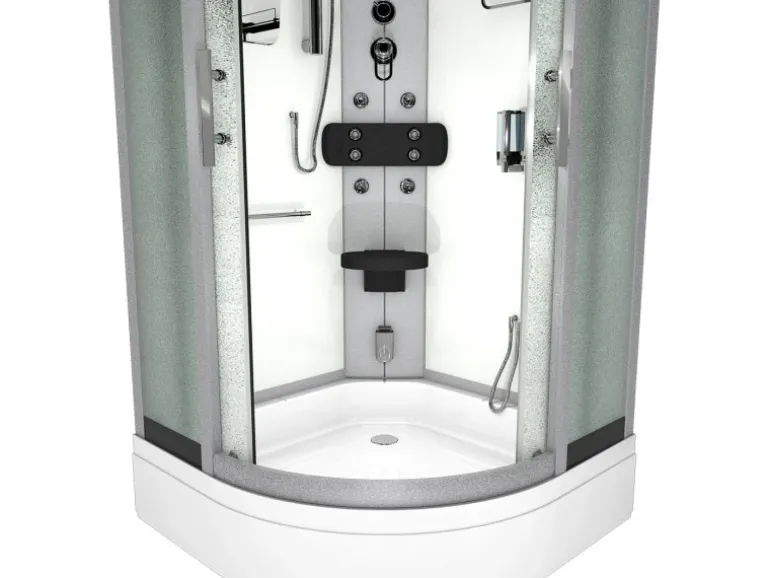 AcquaVapore Duschkabine Dusche D46-60M0-EC Komplettdusche Fertigdusche 100x100