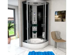 AcquaVapore Duschkabine Dusche D46-53T0-EC Komplettdusche Fertigdusche 90x90