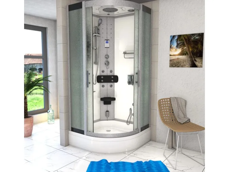 AcquaVapore Duschkabine Dusche D46-60M0 Komplettdusche Fertigdusche 100x100