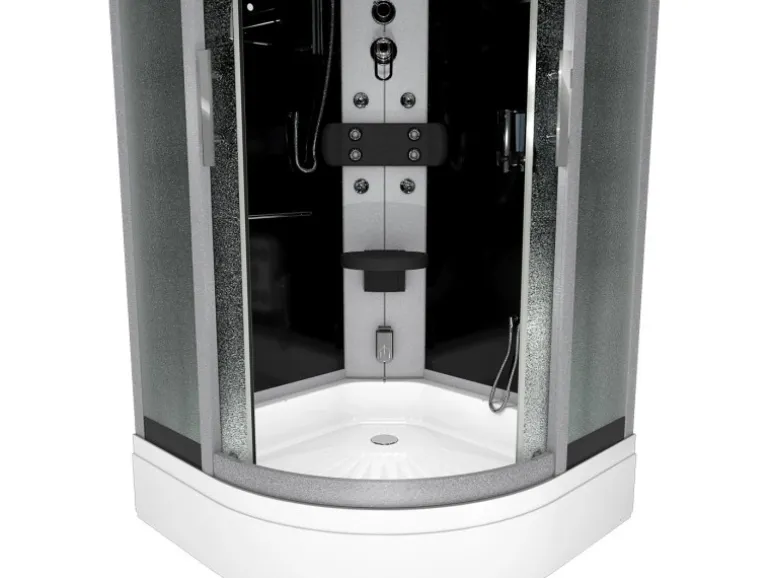 AcquaVapore Duschkabine Dusche D46-63M0 Komplettdusche Fertigdusche 100x100