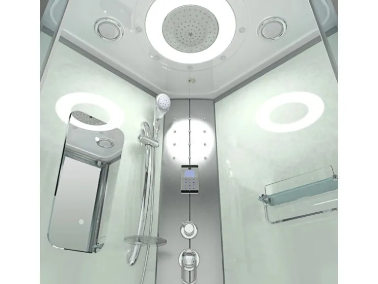 AcquaVapore Duschkabine Dusche D46-60T0 Komplettdusche Fertigdusche 100x100