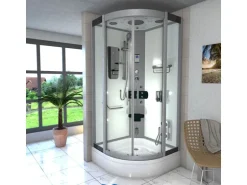 AcquaVapore Duschkabine Dusche D46-60T0-EC Komplettdusche Fertigdusche 100x100