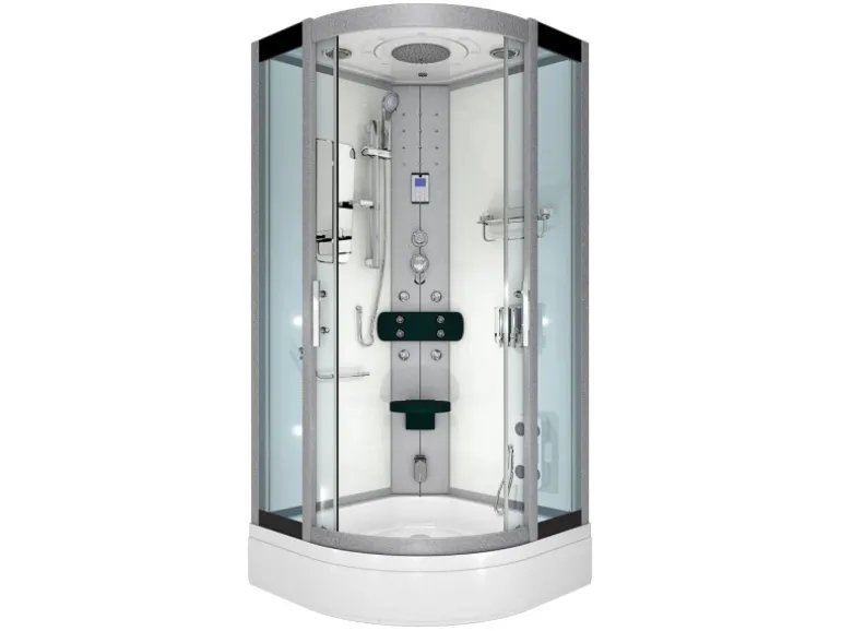 AcquaVapore Duschkabine Dusche D46-50T0-EC Komplettdusche Fertigdusche 90x90