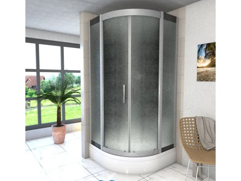 AcquaVapore Duschkabine Dusche D46-63M0-EC Komplettdusche Fertigdusche 100x100