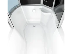 AcquaVapore Kombination Badewanne Dusche K50-R30 Duschtempel 100x170
