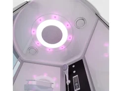 AcquaVapore Kombination Badewanne Dusche K55-R01-EC Duschtempel 100x170