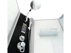 AcquaVapore Kombination Badewanne Dusche K50-L01 Duschtempel 170x100