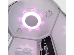 AcquaVapore Kombination Badewanne Dusche K55-R01 Duschtempel 100x170