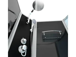 AcquaVapore Kombination Badewanne Dusche K50-L30 Duschtempel 170x100