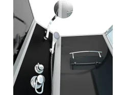 AcquaVapore Kombination Badewanne Dusche K50-L30-EC Duschtempel 170x100