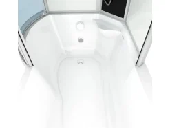 AcquaVapore Kombination Badewanne Dusche K50-R01-EC Duschtempel 100x170