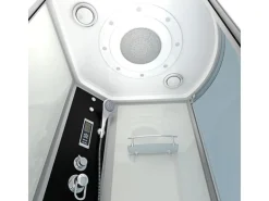 AcquaVapore Kombination Badewanne Dusche K55-L01-EC Duschtempel 170x100