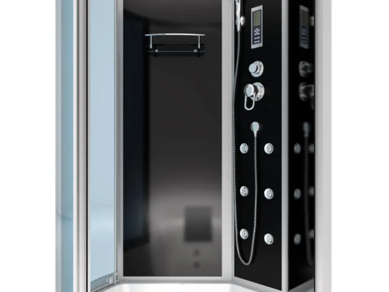 AcquaVapore Kombination Badewanne Dusche K50-R31 Duschtempel 100x170