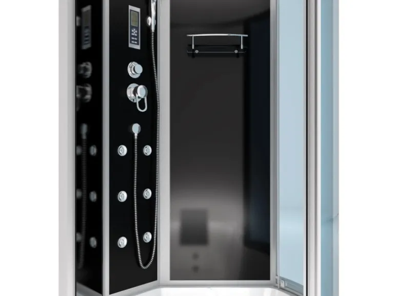 AcquaVapore Kombination Badewanne Dusche K50-L31-EC Duschtempel 170x100