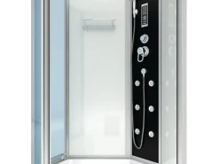 AcquaVapore Kombination Badewanne Dusche K50-R01 Duschtempel 100x170