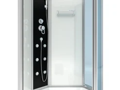 AcquaVapore Kombination Whirlpool Dusche K50-L00-WP-EC Duschkabine Wanne 170x100