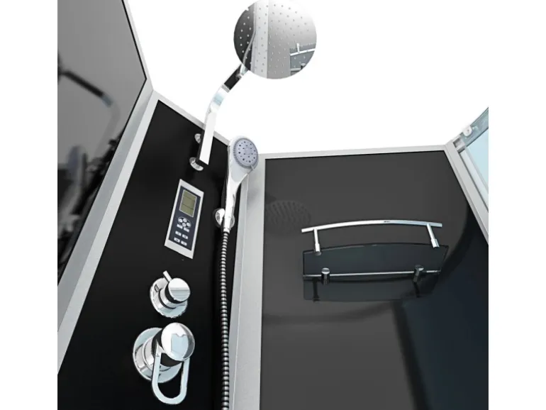 AcquaVapore Kombination Whirlpool Dusche K50-L31-WP Duschkabine Wanne 170x100