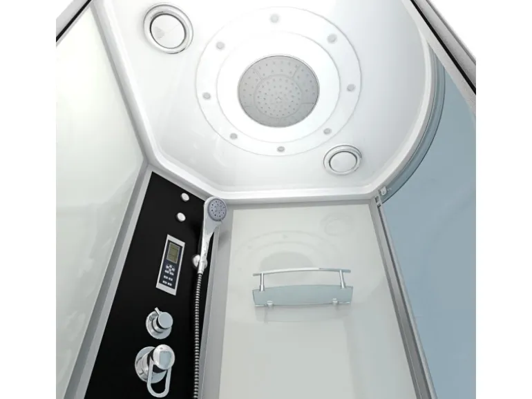 AcquaVapore Kombination Whirlpool Dusche K55-L01-WP Duschkabine Wanne 170x100