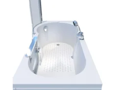 AcquaVapore Seniorendusche und Badewanne mit Tür S12D-EH-R-EC Dusche 85x170