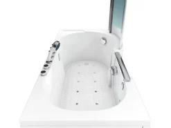 AcquaVapore Seniorendusche und Wanne mit Whirlpool S12D-TH-AIR-L Dusche 170x85