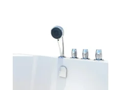 AcquaVapore Seniorendusche und Wanne mit Whirlpool S12D-TH-AIR-L Dusche 170x85