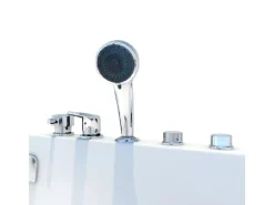 AcquaVapore Seniorendusche und Wanne mit Whirlpool S12D-EH-WP-R Dusche 85x170