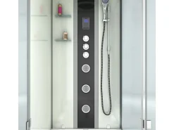 AcquaVapore Whirlpool Dusche Kombination K05-L03-WP Duschtempel 180x90