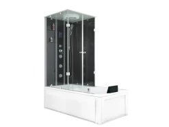 AcquaVapore Whirlpool Dusche Kombination K05-R31-WP-EC Duschtempel 90x180