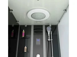 AcquaVapore Whirlpool Dusche Kombination K05-L31-WP Duschtempel 180x90