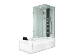 AcquaVapore Whirlpool Dusche Kombination K05-L02-WP-EC Duschtempel 180x90